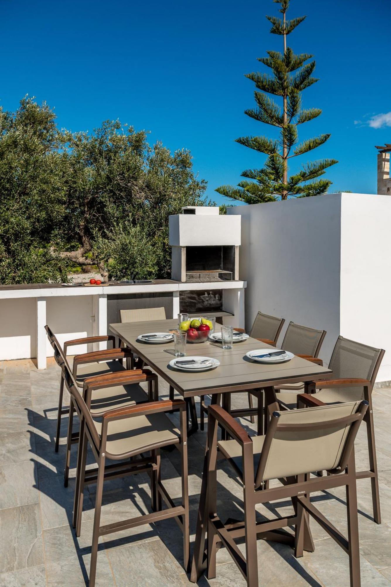 Kokkino Chorio Villa Gloria Seaview - Luxury & Family מראה חיצוני תמונה