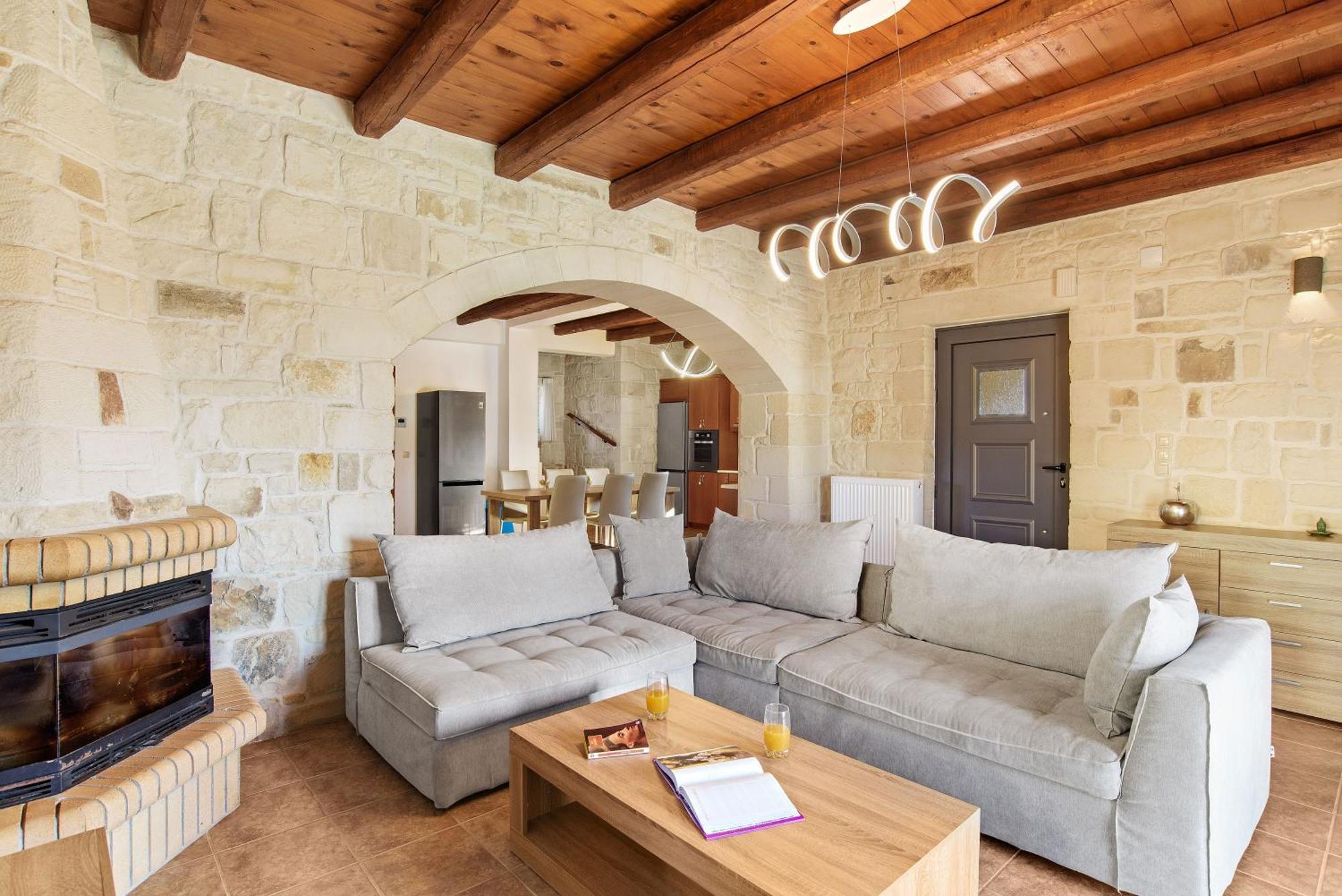 Kokkino Chorio Villa Gloria Seaview - Luxury & Family מראה חיצוני תמונה