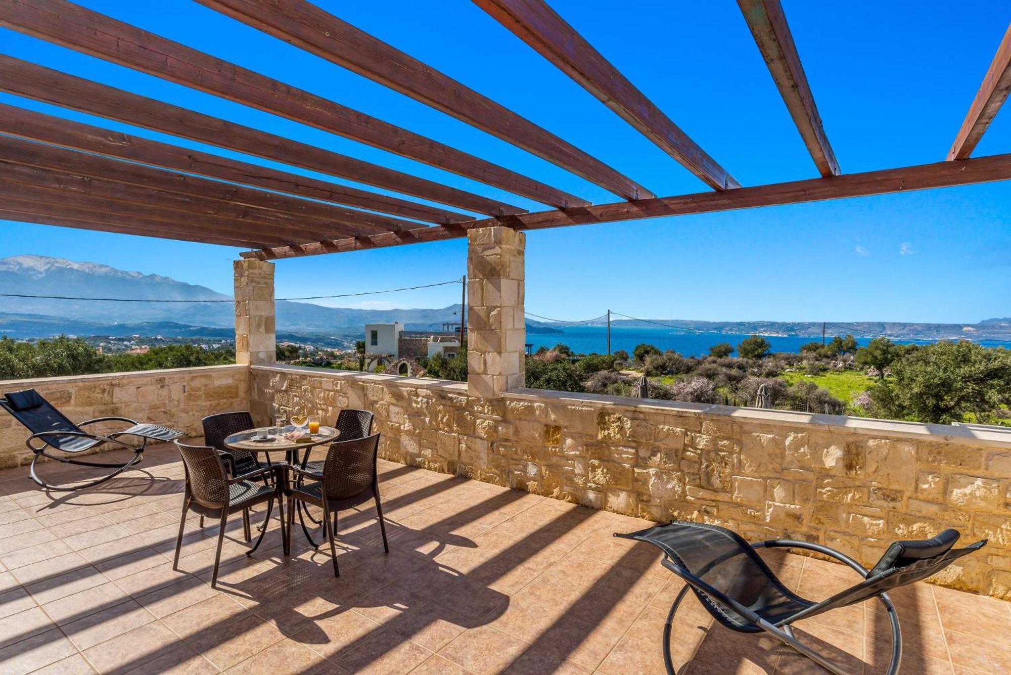 Kokkino Chorio Villa Gloria Seaview - Luxury & Family מראה חיצוני תמונה