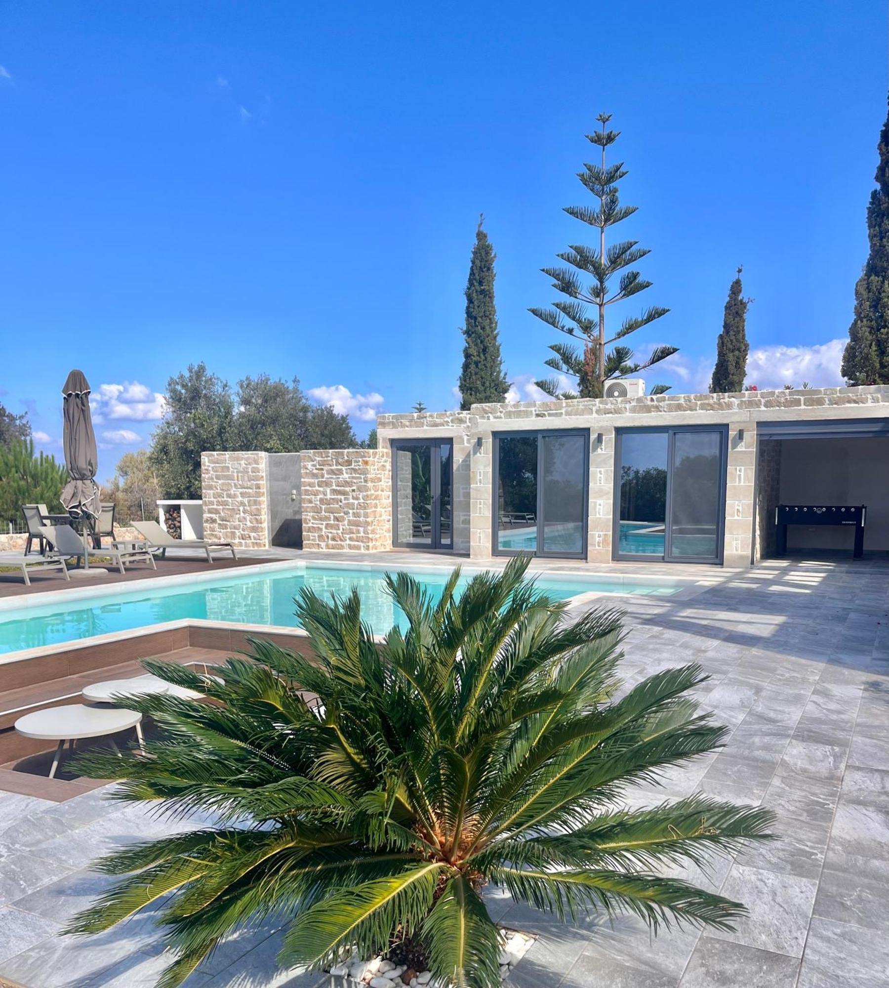 Kokkino Chorio Villa Gloria Seaview - Luxury & Family מראה חיצוני תמונה